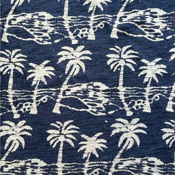 Crewcuts Girls Blue Cover-Up/Dress with Palm Trees (size 8) - Picture 9 of 9